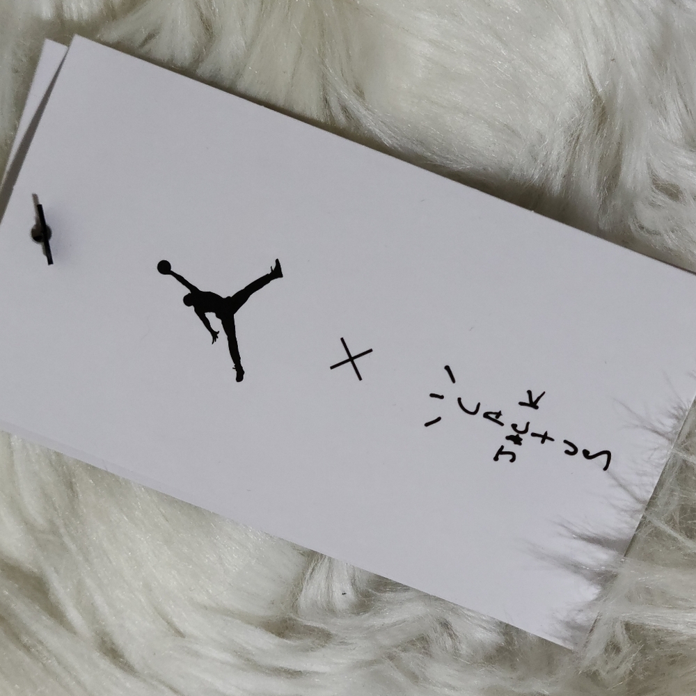 Nike Air Jordan x Travis Scott Fleece Pant Black Size Men Small NWT - Picture 5 of 5